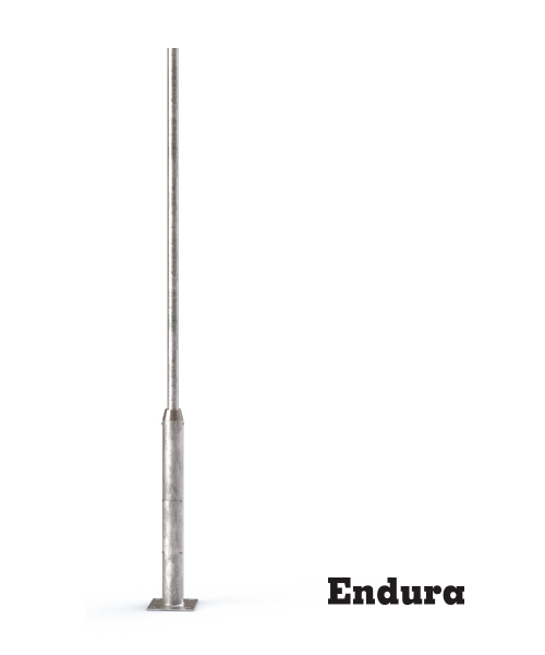 steel lighting pole